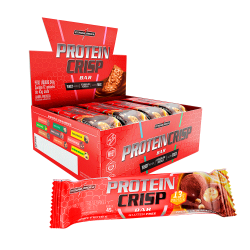 Protein Crisp Bar Sabor Trufa de Maracuja (Cx c/ 12 Unidades de 45g) - Integralmdica