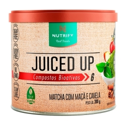 Juiced Up Sabor Matcha com Ma e Canela (200g) - Nutrify