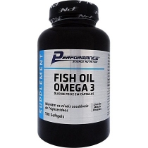 leo de Peixe Fish Oil mega 3 (100 Caps) - Performance Nutrition