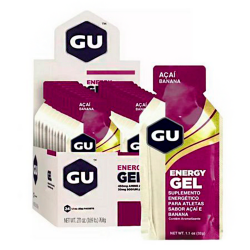 Energy Gel Sabor Aa c/ banana (24 Sachs de 32g) - GU