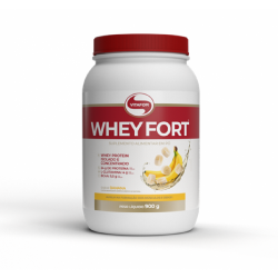 Whey Fort Sabor Banana (900g) - Vitafor