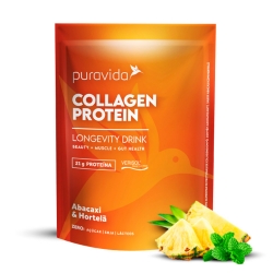 Collagen Protein (450g) Abacaxi c/ Hortel - Pura Vida