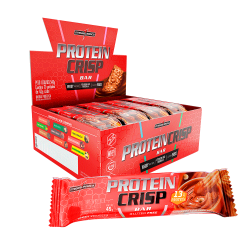 Protein Crisp Bar Sabor Churros com Doce de Leite (Cx c/ 12 Unidades de 45g) - Integralmdica