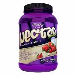 Nectar Whey Protein Isolado Natural Morango Cream (907g) - Syntrax