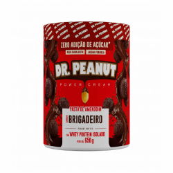 Pasta de Amendoim Sabor Brigadeiro (650g) - Dr Peanut