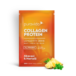 Collagen Protein Sabor Abacaxi com Hortel (1 Sach de 40g) - Pura Vida