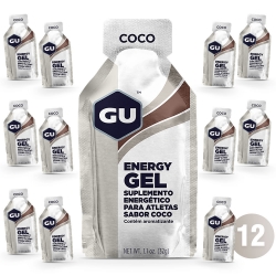 Energy Gel Sabor Coco (12 sachs de 32g) - GU