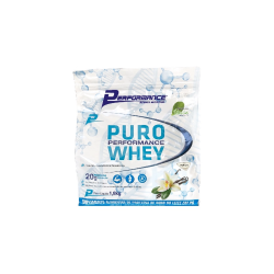 Puro whey Refil Sabor Morango (1,8kg) - Performance