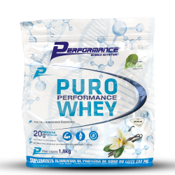 Puro Whey Refil Sabor Baunilha (1,8kg) - Performance