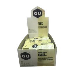 Energy Gel Com Cafena Sabor Baunilha (Cx c/ 24unid de 32g) - GU