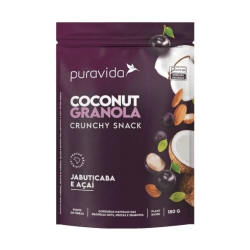 Coconut Granola Sabor Jabuticaba e Aa (180g) - Pura Vida