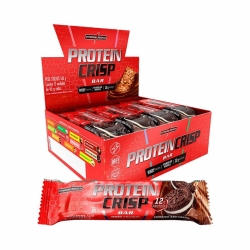 Protein Crisp Bar Sabor Cookies and Cream (Caixa c/ 12 Unidades de 45g) - Integralmdica