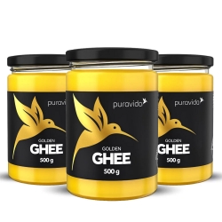 Kit 3 un Ghee (500g) - Pura Vida