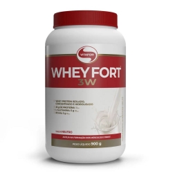 Whey Fort 3W (900g) Sabor Neutro - Vitafor