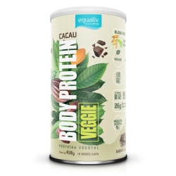 Body Protein Veggie Sabor Cacau (418g) - Equaliv