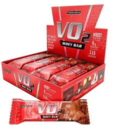 VO2 Whey Bar Sabor Chocolate (Caixa c/ 12 unidades de 30g) - Integralmedica