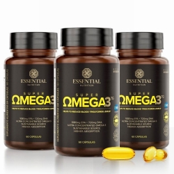 Kit 3unid Super Omega 3 (60 Cpsulas) - Essential