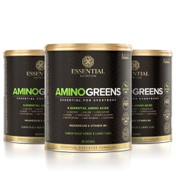 Kit 3unid Amino Greens (240g) - Essential Nutrition