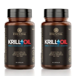 Kit 2unid leo de Krill - Omega 3,6 e 9 (60 Cpsulas) - Essential