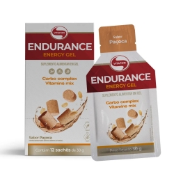 Endurance Energy Gel Sabor Paoca (Cx com 12 Sachs de 30g) - Vitafor