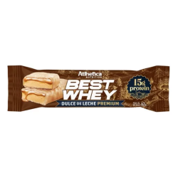 Best Whey Bar 15g de Proteina Sabor Dulce de Leche (62g) - Atlhetica Nutrition