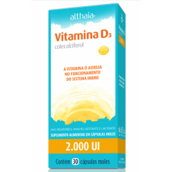 Vitamina D3 2.000UI (30caps) - Equaliv