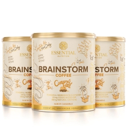 Kit 3unid Brainstorm Coffee Caramel Latte (274g) - Essential