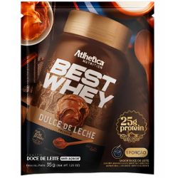 Best Whey Sabor Dulce de Leche Premium (1 Sach de 35g) - Atlhetica Nutrition