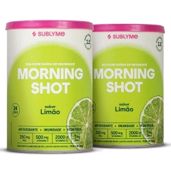 Kit 2uni Morning Shot Sabor Limo (144g) - Sublyme