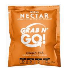 Nectar Grab N GO! Sabor Lemon Tea (Sach 28g) - Syntrax