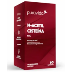 N-Acetil Cisteina (60 caps) - Pura vida