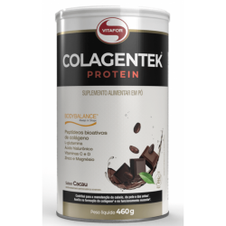 Colagentek Protein Sabor Cacau (460g) - Vitafor