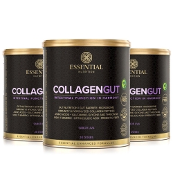 Kit 3 unid Collagen Gut Sabor Uva (440g) - Essential