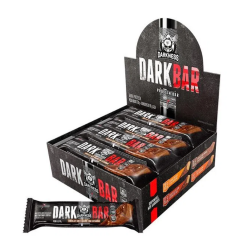 Dark Bar - Whey Bar Darkness Sabor Chocolate Meio Amargo com castanhas (Cx c/ 8 Unidades de 90g) - Integralmdica