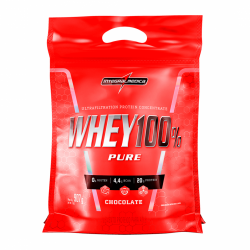 Whey 100% Pure Sabor Chocolate (907g) Refil - Integralmdica