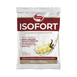 Isofort - Whey Protein Isolate Bio Protein Sabor Baunilha (1 Sach de 30g) - Vitafor