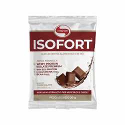 Isofort - Whey Protein Isolate Bio Protein Sabor Chocolate (1 Sach de 30g) - Vitafor