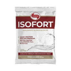 Isofort - Whey Protein Isolate Bio Protein Sabor Neutro (1 Sach de 30g) - Vitafor