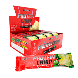 Protein Crisp Bar Sabor Torta de Limo (Cx c/ 12 Unidades de 45g) - Integralmdica