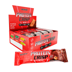 Protein Crisp Bar Sabor Trufa de Avel (Cx c/ 12 Unidades de 45g) - Integralmdica