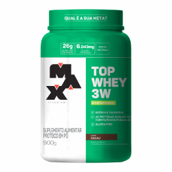 Top Whey 3W Mais Natural (900g) - Max Titanium