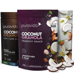 Kit 3 un Coconut Granola (180g) - Pura Vida