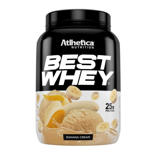 Best Whey Sabor Banana (900g) - Atlhetica Nutrition