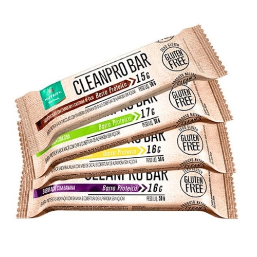 Cleanpro Bar - Baunilha - Caixa 10 Unidades - Nutrify