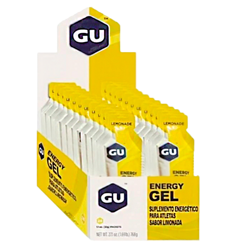 Energy Gel Sabor Limão (24 Sachês de 32g) - GU