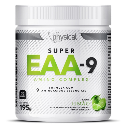 Super EAA-9 Sabor Limão (195g) - Physical Pharma