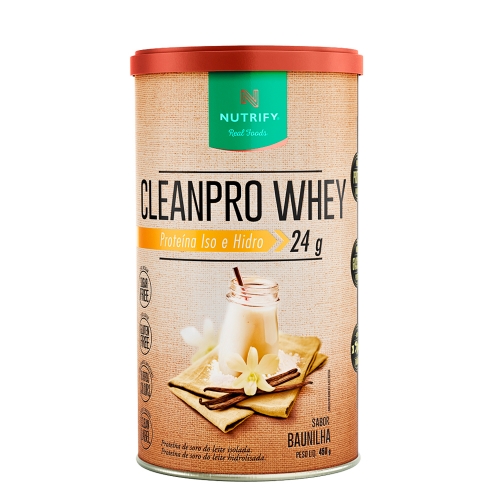 Cleanpro Whey (450g) Baunilha - Nutrify