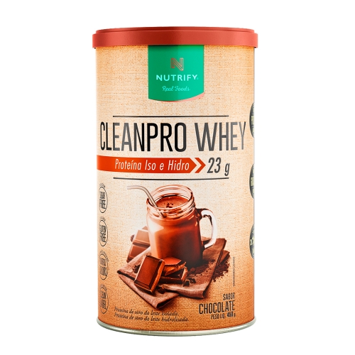 Cleanpro Whey (450g) Chocolate - Nutrify