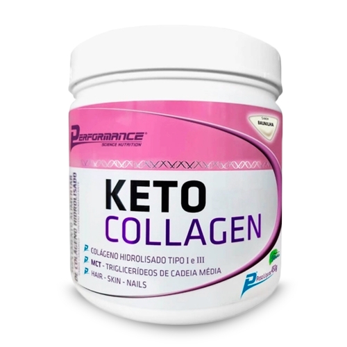 Keto Collagen Sabor Baunilha (450g) - Performance