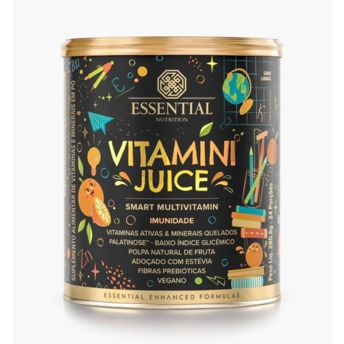 Vitamini Juice Sabor Laranja (280g) - Essential Nutrition